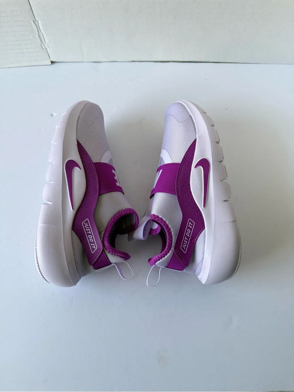 Nike Flex Runner 4 GS Sneakers Girls Size 5Y Violet MistPurple  IF2893500  New
